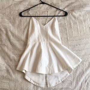 NWOT Stylestalker Peplum Blouse